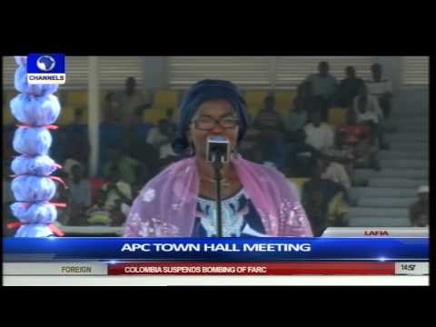 Nasarawa APC Female Wing Holds Rally For Mrs Buhari Pt 1