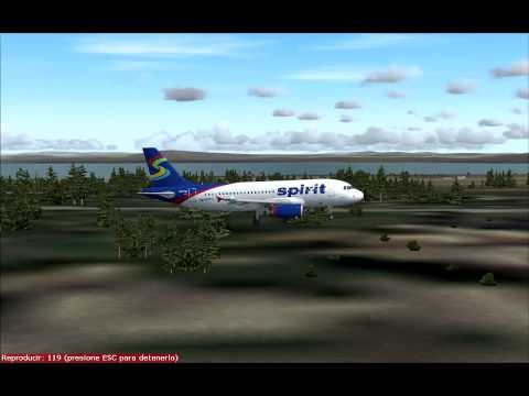 FS2004-THE SMOOTHES LANDING AT MANAGUA