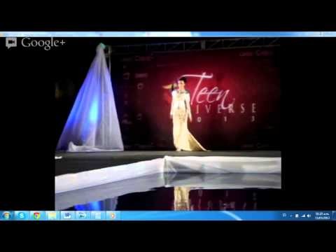 Miss Teen Universe 2013 - Competencia Preliminar en Traje de Noche