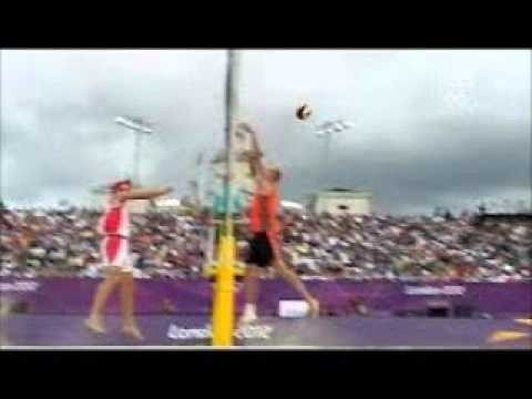 2012 Olympics Beach Volleyball - Mens Semi Final - Germany vs Netherlands