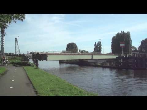 Rotating Bridge in The Netherlands