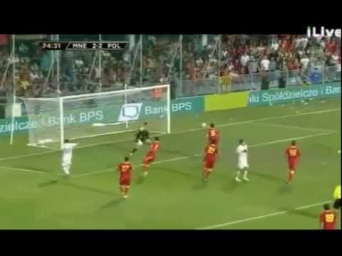 Montenegro - Poland 2:2 - WC Qualifier - Goals and Highlights - Sep 7th 201