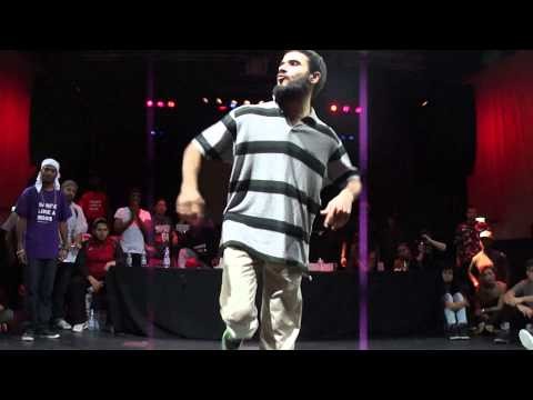 Walid's Popping Judge Demo ll Urban Champs Netherlands 2012