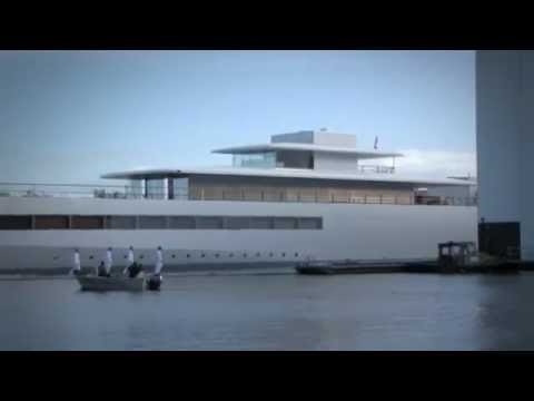 Steve Jobs yacht Venus unveiled in Aalsmeer The Netherlands