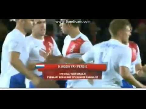 Robin van Persie Amazing Goal Andorra 0 1 Netherlands 10 09 2013