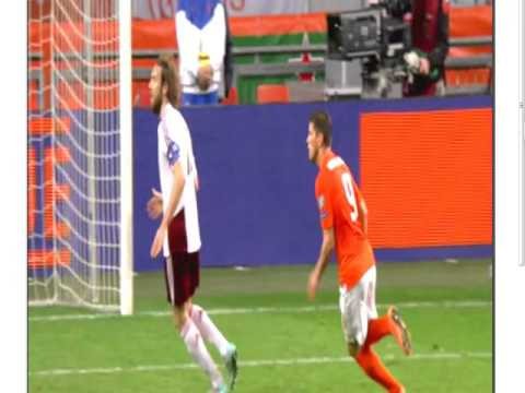 Netherlands vs Latvia  6-0 Goals