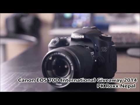Canon EOS 70D Giveaway - 2014 March (OPEN)