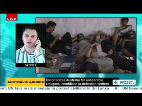 Press TV Correspondent Daniel Pizarro On Asylum Seeker Conditions On Nauru 