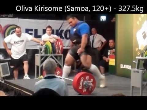 2012 IPF Raw Oceania Powerlifting Champs - 'Super 13' - Various Lifts