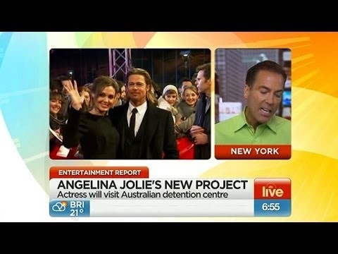 Angelina Jolie to visit Australian detention centre
