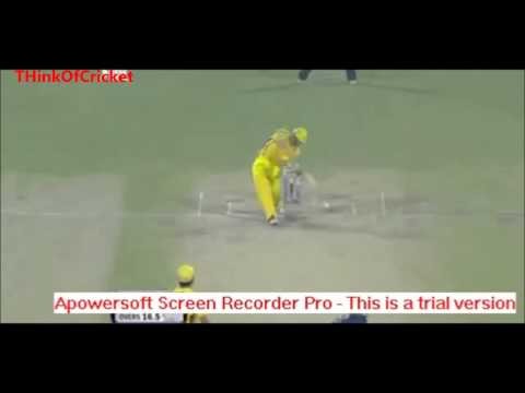 Michael Hussey Almost murdered Irfan Pathan