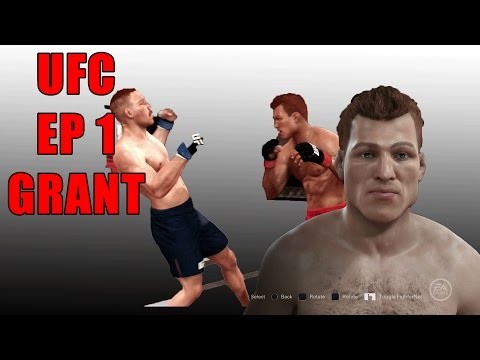 EA Sports UFC Career Mode - Grant is a beast!