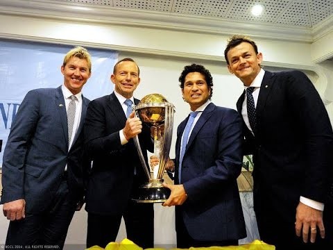 ICC World Cup Trophy Floats To New Heights