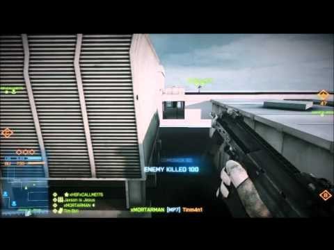 BF3 Glitches - Out Of Ziba Tower Frag Grenade Tripple Kill