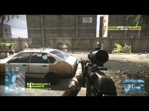 Battlefield 3 - AEK 23 kill streak