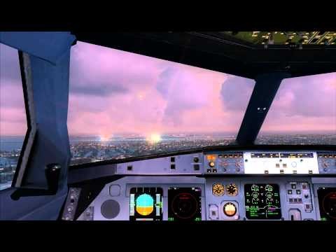 Landing at Toronto OMAN AIR A330-300
