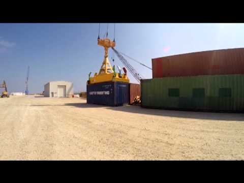 Global Port Training NV training Gottwald cranedriver containers