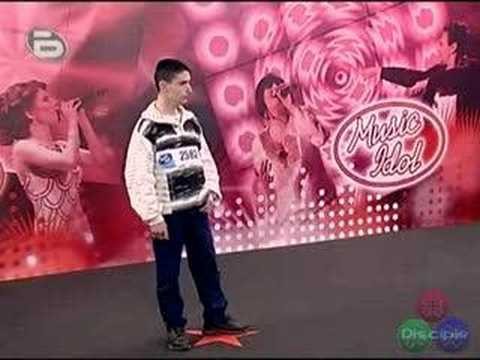 Bulgarian Music Idol - Poor Imitation of Michael Jackson