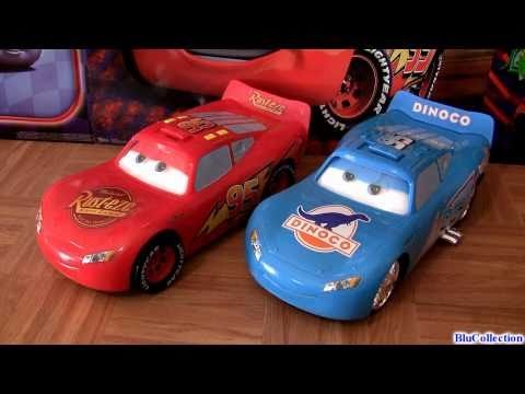 Dinoco Bling Bling Lightning Mcqueen and Lights and Sounds Rust-eze Disney 