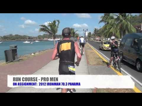 On Assignment Ironman 70.3 Panama: Action from the Pro Men on the Run Cours