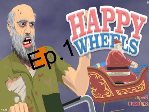 Happy wheels | ep.1 Santa Claus muere