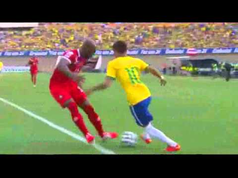 Neymar amazing skill! Brazil vs Panama 4 0 HD Friendly Match 03 06 2014