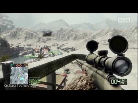 Sniper montage - Battlefield: Bad Company 2- Beta Gameplay (HD)