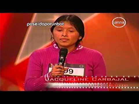 PERU TIENE TALENTO - joven sorprende cantando en frances