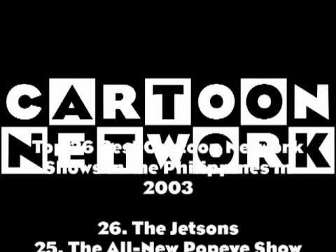 Top 26 Best Cartoon Network Shows in the Philippines in 2003