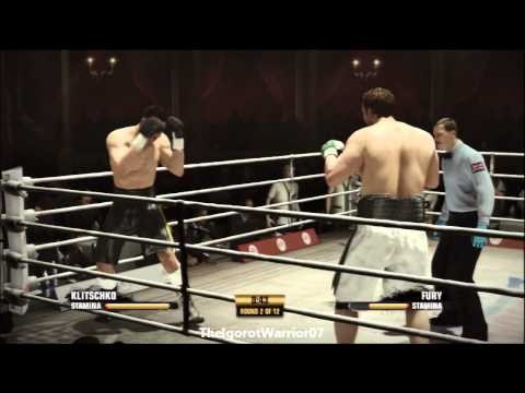 Vitali Klitschko VS Tyson Fury Fight Simulation