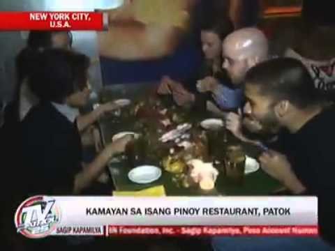 Pinoy resto brings KAMAYAN style dining to New York