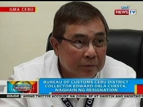 BP: BOC Cebu district collector Edward Dela Cuesta