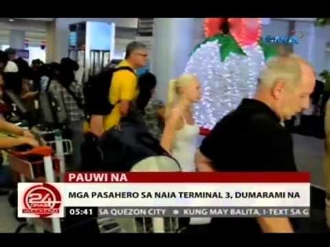 24 Oras: Mga pasahero sa NAIA Terminal 3
