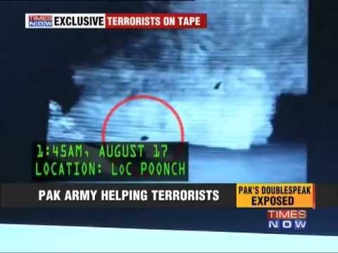 Pakistan army helping terrorists cross over