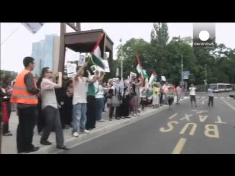 Series of pro Palestinian protests held in European cities