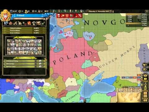 Lets play EU3: Divine wind - Poland. Episode 7: Kill them all!