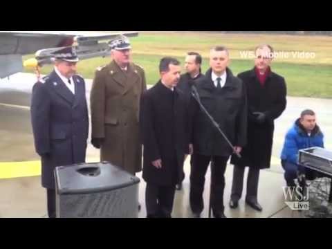 Ceremony as U.S. Stations Air Force Unit in Poland