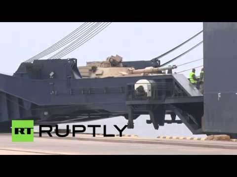 Muscle Flexing: US armor arrives in Latvia for NATO exercise