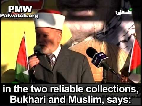 PA Mufti: Muslims will kill Jews in name of Islam
