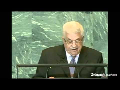 Mahmoud Abbas launches UN Palestine statehood bid