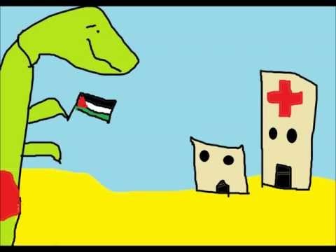 Palestine Dinosaur Takes Back His Land