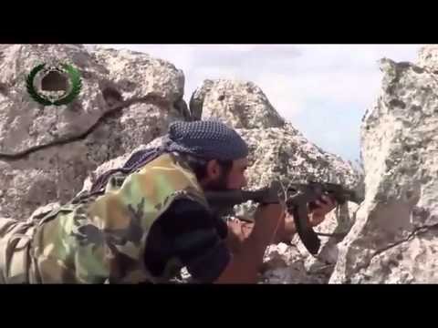 18+ Syria Rebels Clash in Jericho With Dictator Assad Army 9-25-13 Ariha - 
