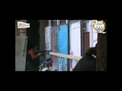 18+ Syria Rebels Clash With Assad Shabiha in Damascus Suburbs 9-25-13 Al Ha
