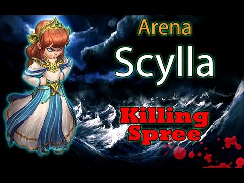 Smite Arena #5 - Diamond Scylla on fire!!