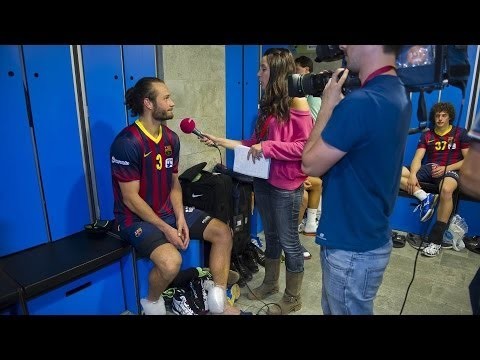 FC Barcelona - Los vestuarios del Palau