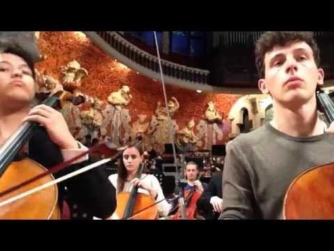 Beginning Mahler 2nd Symphony \Resurrection\ by the GMJO's Cellos