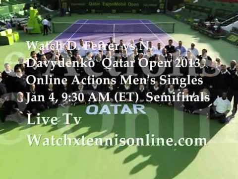D. Ferrer vs N. Davydenko  Qatar Open 2013