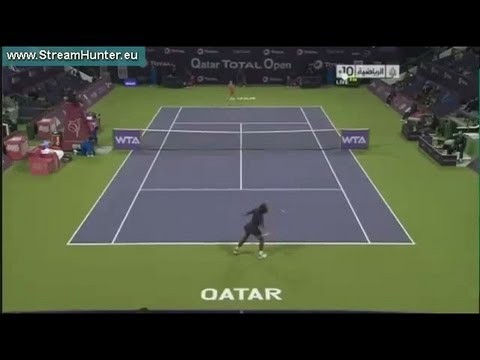 Serena Williams vs Urszula Radwanska - WTA Qatar 2013