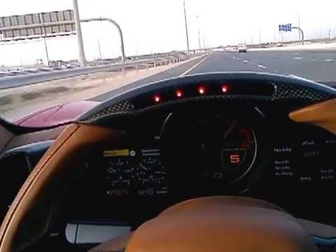 trying my Ferrari 458 italia from 0 to 310 [ Qatar ] ÙØ±Ø§Ø±ÙŠ Ù‚Ø·Ø± Ù…Ø­
