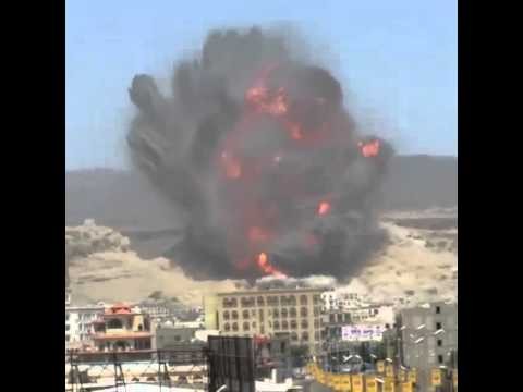 Scud missile depot explosion rocks Sanaa Yemen